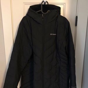 Columbia long puffy coat